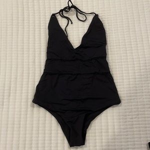 Black One Piece Bathing Suit